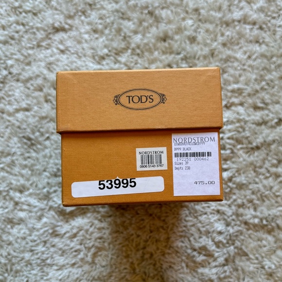TODS black sandal slides - Picture 5 of 5